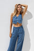 BASIC LINEN VEST PANTS